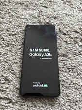 Samsung Galaxy A21S Blau Ohne