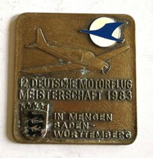 Plakette 12. Deutsche