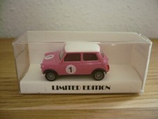 Mini Cooper Modellfahrzeug 1993 JAN WELLEM 1 rosa pink Herpa Sondermodell 1:87