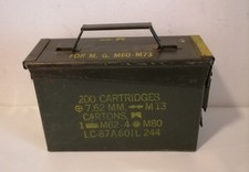 ARMY Munitionskiste US Munkiste Metallkiste Metallbox