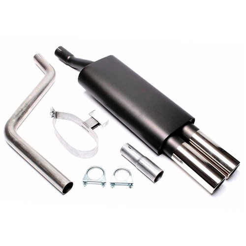 Sportauspuff 2x76mm polo - sportauspuff,