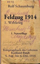 Feldzug 1914: Kriegstagebuch