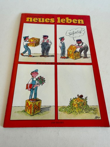 Ddr jugendmagazin neues leben - ddr,
