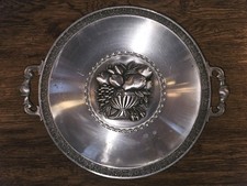 Obstteller Zinn Zinnteller