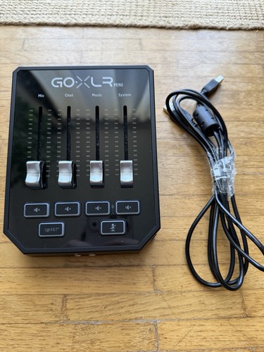Goxlr mini interface mischpult - mini,