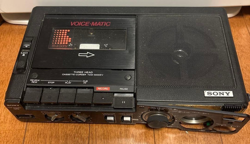 Vintage sony tcm 5000ev - sony, 3