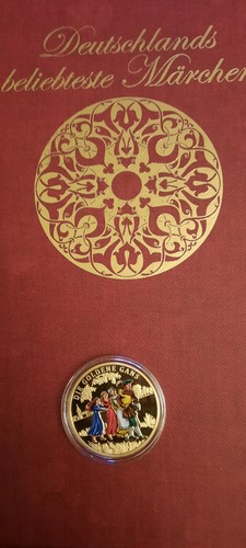 Medaille münze märchen die - münze,