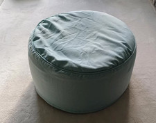 Sitz Yoga aufblasbar Chill Kissen türkis waschbar leicht Reise platzsparend