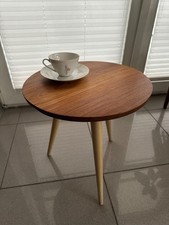 Beistelltisch  String Teak  Danish Design Cocktailtisch Dreibein Tisch
