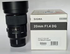 Sigma Art 20mm f/1.4 DG HSM