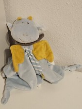 Fehn Schmusetuch Drache blau Schnuffeltuch mit Rassel und Knisterfolie #18
