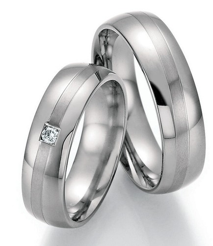 Titan eheringe diamant - diamant, +