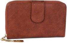 Geldbörse mit Paisley Blumen