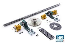 Fahrende Bierkiste Hinterachse 1000 mm Stahl 36Z SET PRO / Drift Trike