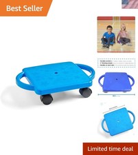Blue indoor scooter board - blue,