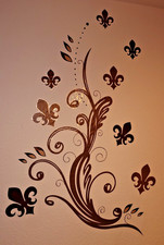 Wandtattoo Blume Ranke xl