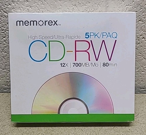 New memorex high speed rw - new, ~memorex