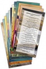 Derek Prince-13 Gebetskarten - Komplettset (*NEU*) Hilfe zu verschiedenen Gebete