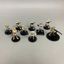 9 Star Wars Sammelobjekt Miniaturen Spiel Rebel Hoth Troopers Elite Offizier