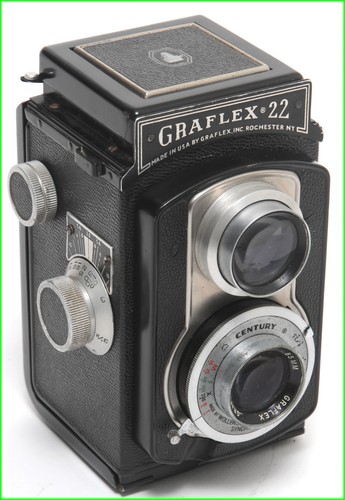 Vintage graflex tlr 120 - vintage,
