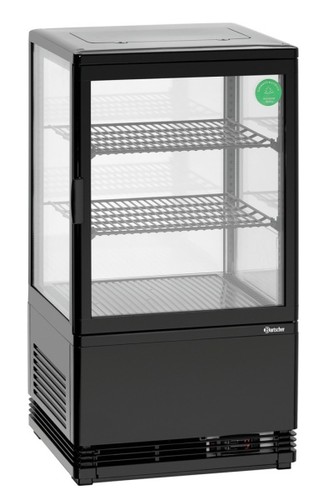 Mini kühlvitrine 58l - mini-kühlvitrine, 58l-sw