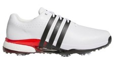 Adidas Tour360 Weiß / Schwarz / Rot (IH8539) Golfschuhe