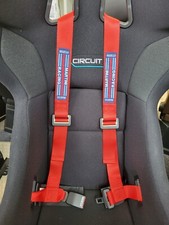 Sparco Sportgurt MARTINI RACING zum klinken ECE in Rot , 3-Punkt NEU