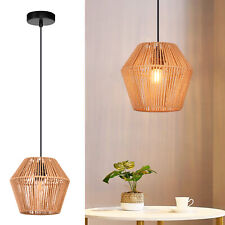 GBLY E27 Pendellampe Rattan