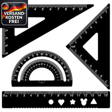 Metall Lineal 15cm Set