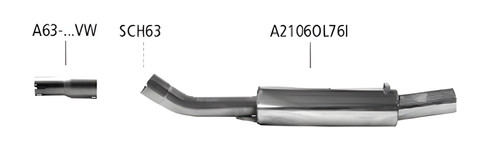 Bastuck sportauspuff opel - bastuck,