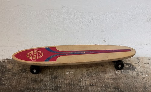 Vintage surf flyer board - surf,