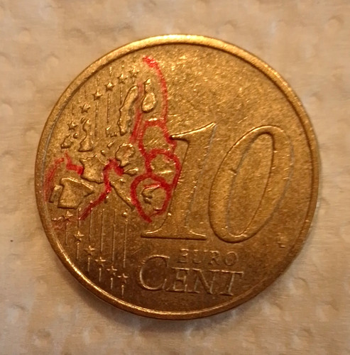 Deutschland cent euro - cent,