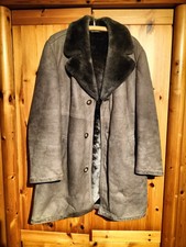 Wildlederjacke Leder Mantel Trenchcoat Pelz innenfutter Fell