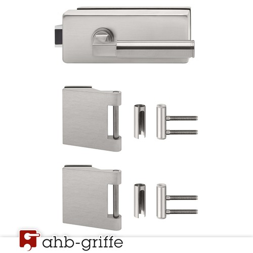 Ahb glastürbeschlag set - ahb,