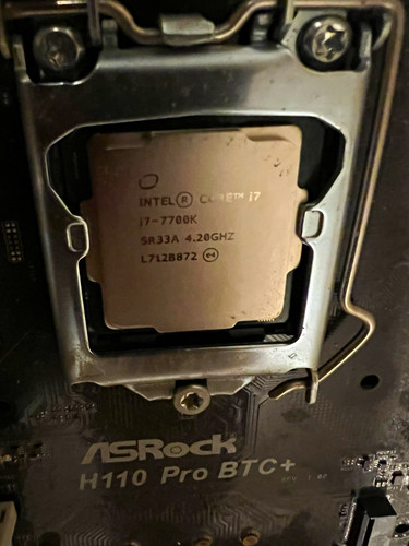 Intel core 7700k asrock - intel, +asrock