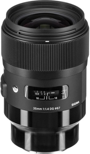 Sigma 35mm hsm art - f1.4,