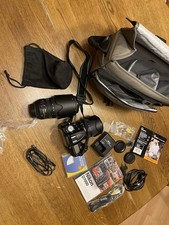 Nikon D7000 Kamera Set Original  Nikkor AF-S 70-300 mm,  Nikkor AF-S 18-105 mm