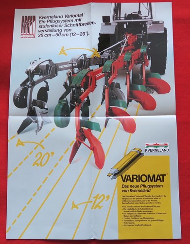 Poster kverneland variomat - poster,