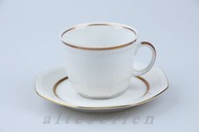 Kaffeetasse mit Untere Typ I Schirnding Bavaria Paris 2130 Golddekor