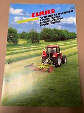 Prospekt Claas Wirbelschwader Liner 330S/FH/380S Werbung Traktor Schlepper V