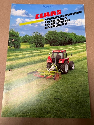 Prospekt claas wirbelschwader - prospekt,