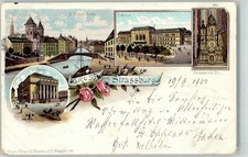 10685848 - Strasbourg Thomas Kirche Bahnhof Theater Astronomische Uhr