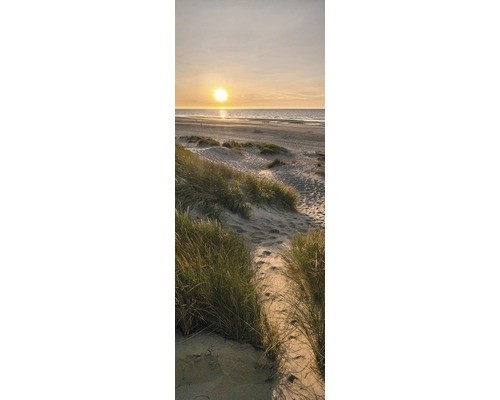 Glasbild weg zum - zum, strand