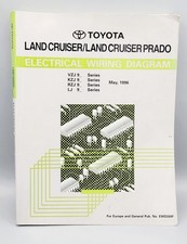 Handbuch Werkstatt Toyota Land CruiserJ9 VZJ KZJ RZJ LJ 90 955  1996 Schaltpläne