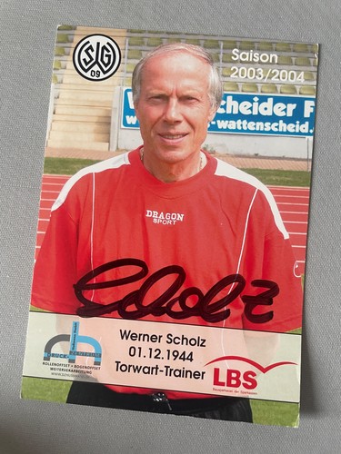 Werner scholz wattenscheid - "sg,
