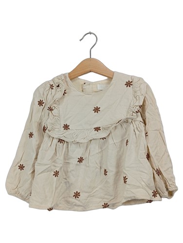 Zara mädchen bluse beige - mädchen,