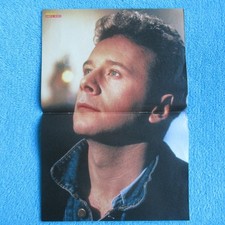 SIMPLE MINDS POSTER BRAVO 2 Seiten 1980er Bravo Carl Uwe Steeb