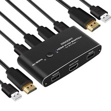 4K 60Hz KVM Switch USB HDMI