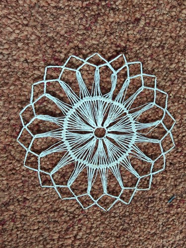 Hübsches rundes ddr deckchen - hübsches, ddr-deckchen