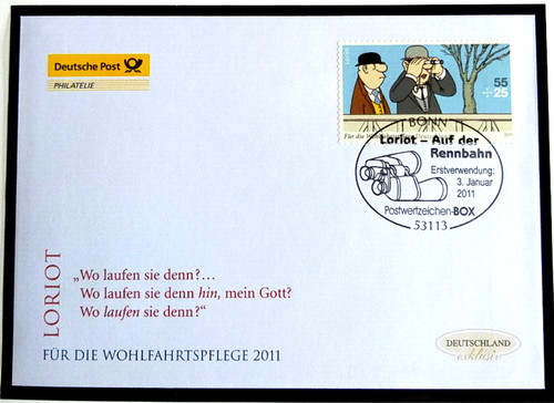Brd 2011 fdc motive von - fdc,,